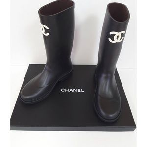 Brand New in box Chanel rain boots size 38
